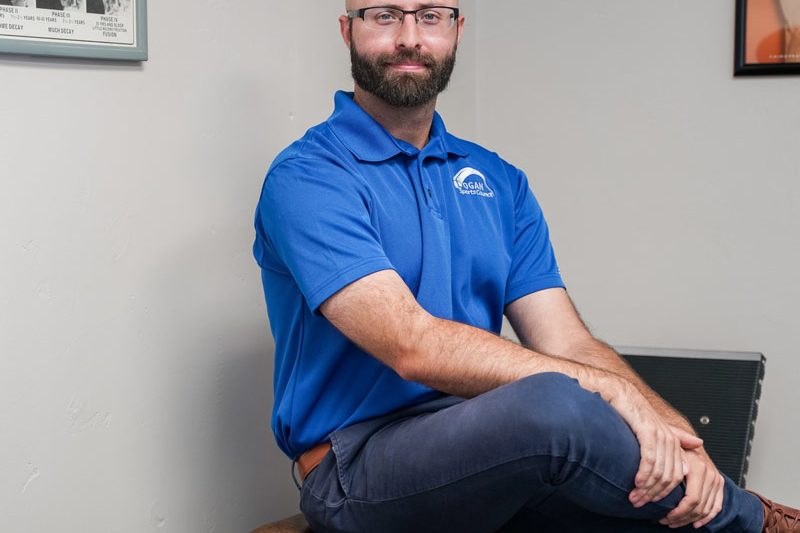 Chiropractor adjusting a patient after an auto accident