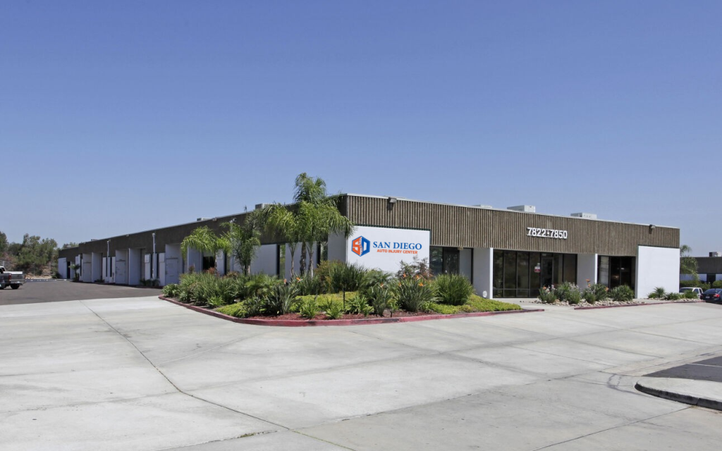 Kearny Mesa chiropractor office exterior after accident