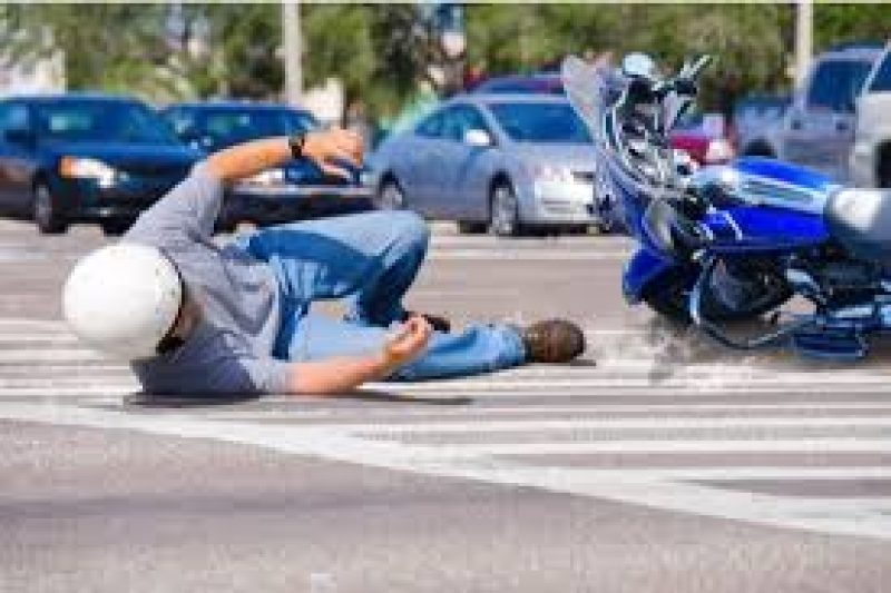 Motorcycle accident on Oceanside highway