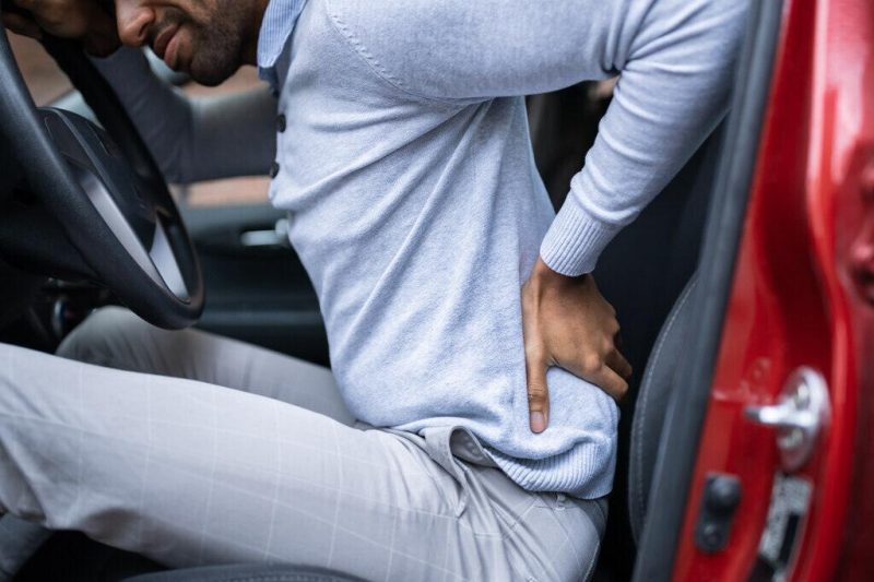 Car accident in Vista causing spinal disc injury